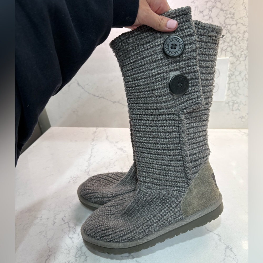 Ugg Australia Classic Cardy Knit Boots